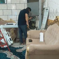 تعمیر و سرویس کولر  با گازگیری و تعویض باربرینگ