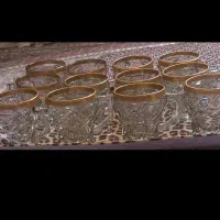 استکان نو لب طلایی
