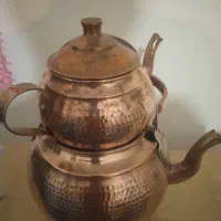 کتری قوری مسی