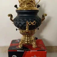 سماور گازی برنجی
