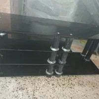 میز تلویزیون شیشه ای