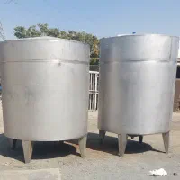 تانکر استیل دست دوم استوک میکسر راکتور مخزن پروسس