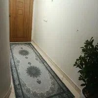 فرشینه مخمل ۱/۳ طوسی سالم