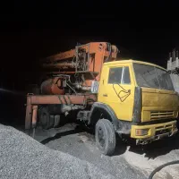 پمپ دکل ۲۴ متری بتن اماده