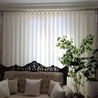 پرده پذیرایی شیک و کم‌استفاده