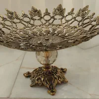 ظرف برنجی قدیمی برنز انتیک