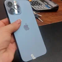 گوشی ایفون ۱۳ پرو مکس Zaa رنگ جذاب آبی کربنی