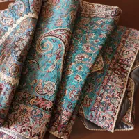 شش تکه رو میزی ترمه نو ودر حد نو