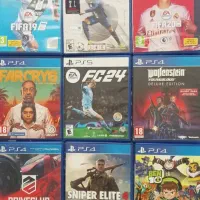 بازی PS4 ps5 farcry6 Wolfenstein fifa Ben10sniper