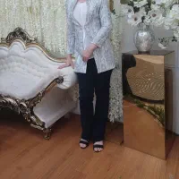 کت وشلوار تاپ سه تکه سایز ۳۸ تا ۴۲