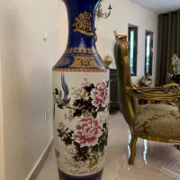 گلدان و کنار سالنی آنتیک قد 110
