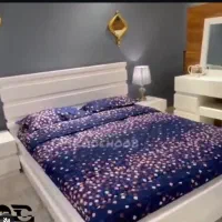 فروش تخت خواب و میز ارایشی و پاتختی