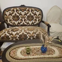 سرویس مبل و میز ناهار خوری استیل|مبلمان خانگی و میز عسلی|تهران, ونک|دیوار