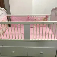 تخت خواب نوزادی کنار تخت مادر از نوزادی تا۸ سالگی