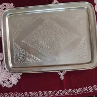 سینی وکاسه مسی عتیقه قدیمی ودکوری