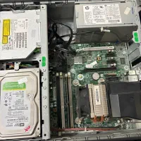کیس HP i5 نسل 4 + مانیتور 22 اینچ HP  تمیز