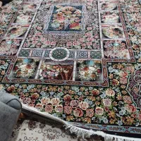 فرش مشهد طرح باغ ارم