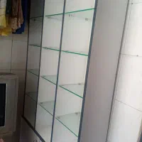 قفسه دکوری پایینش جای کفشی