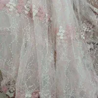 پرده دوخته شده تمیز در حد نو