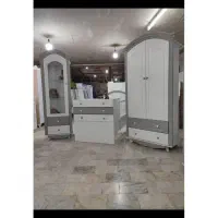 تخت سرویس خواب نوزاد مدل کلبه