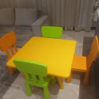 میز صندلی کودک مدل آیکیا
