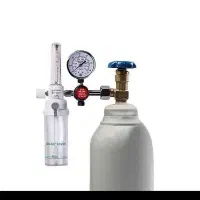 کپسول اکسیژن سالم تازه تست شده بالوازم کامل