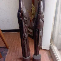 مجسمه چوبی دست ساز