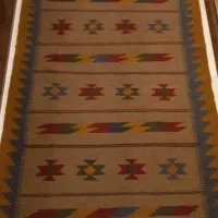 گلیم دستبافت ۱در۱/۵ دوروو نونوباجعبه