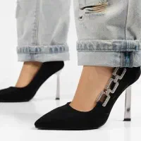 کاستوم پارچه لباس وکفش زنانه