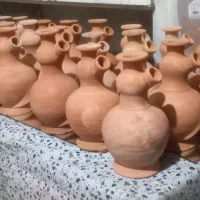 تعداد 30 عدد گلدان سفالی فروش تکی و همه