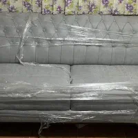 فروش مبلمان هفت نفره و کنسول با جلومبلی ست