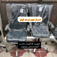 صندلی چرخ جک دار کامپیوتری مدیریتی اداری کاشت منشی