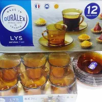 فنجان ونعلبکی عسلی