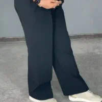 شلوار بارداری مازراتی مدل دمپا راسته و بگ