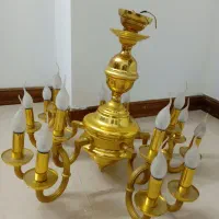 لوستر طلایی رنگ ثابت