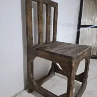 صندلی چوبی|صندلی و نیمکت|هشتگرد, طاووسیه|دیوار