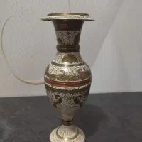گلدان برنجی قدیمی