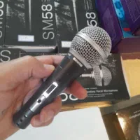 میکروفن باسیم شور SM 58 اسپیکر باند اکو