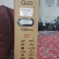 تلویزیون ۵۰ اینچ داخل کارتون هنوز باز نشده