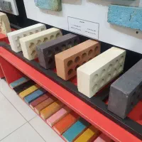 آجر لفتون ۱۰ سوراخ (ده سوراخ)  زرد قرمز - آجر وندا