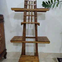پایه گل چوب روس ضد آب نوی نو