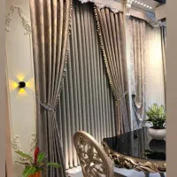 مینیمال پانچ مدرن سلطنتی کلاسیک پرده