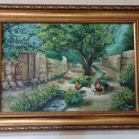 تابلو نقاشی رنگ روغن