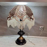 آباژور مکرومه بافی شده