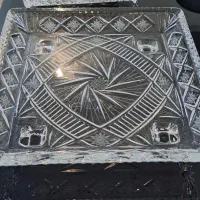 شیرینی خوری پر تراش و ۱۱ عدد گیلاس