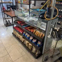 میز ویترین آبشاری سوپر پیشخوان قفسه آجیلی خشکبار