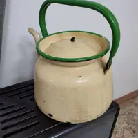 کتری لعابی قدیمی