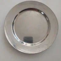 بشقاب استیل ضخیم قدیمی