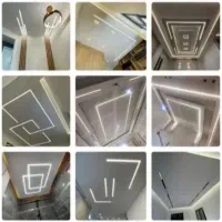 نصب انواع سقف کاذب کناف.pvc.تایل