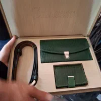 ست چرم زنانه ،کمربند،کیف پول،جاکارتی